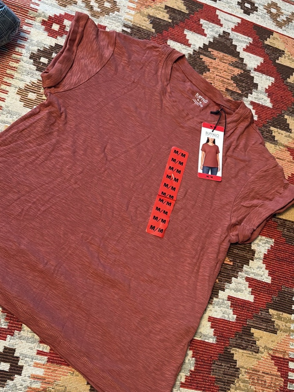 Buffalo women’s ' Rust Short Sleeve Tee